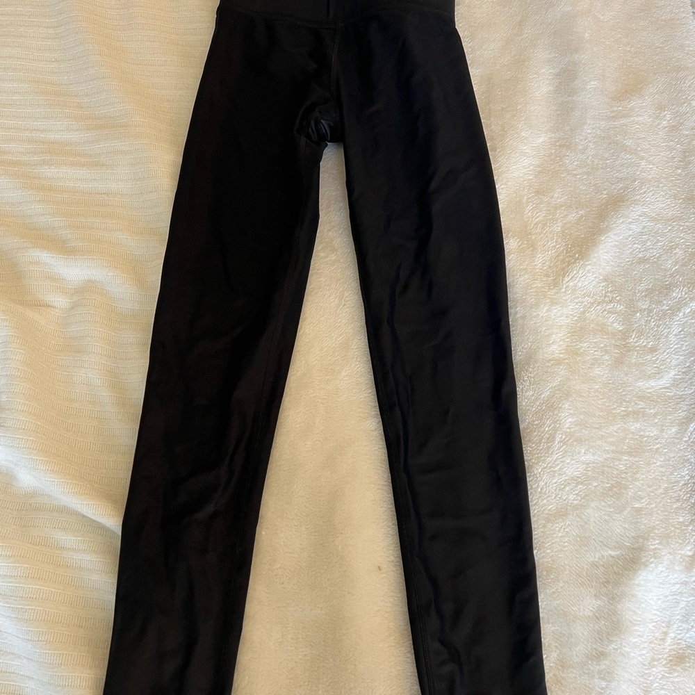 Carbon38 Classic Black  Shiny High Waisted Leggings